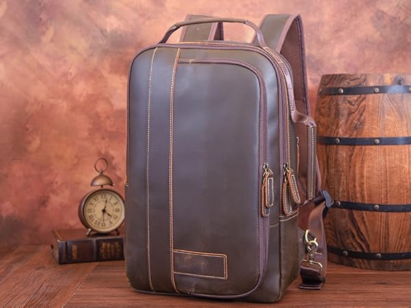 Best Leather Backpacks and Large Leather Pouches for Men and Women in Canada