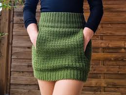 Crochet Mini Skirt