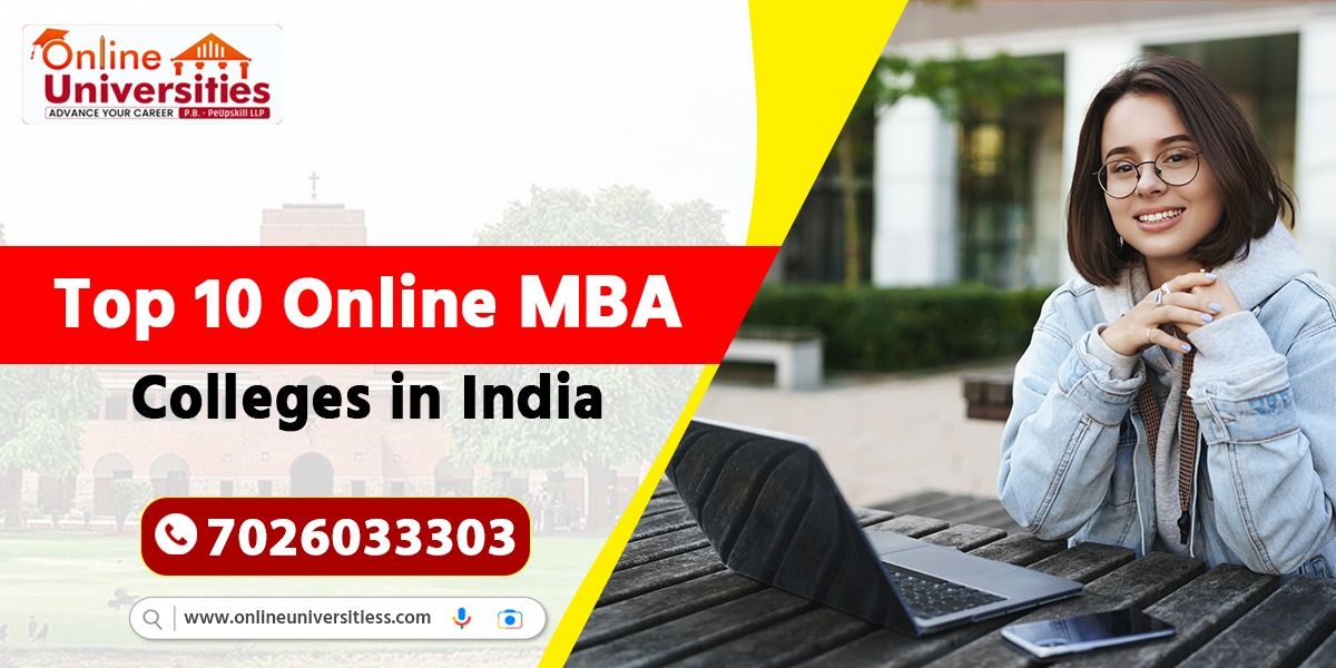 Top 10 online mba colleges in india