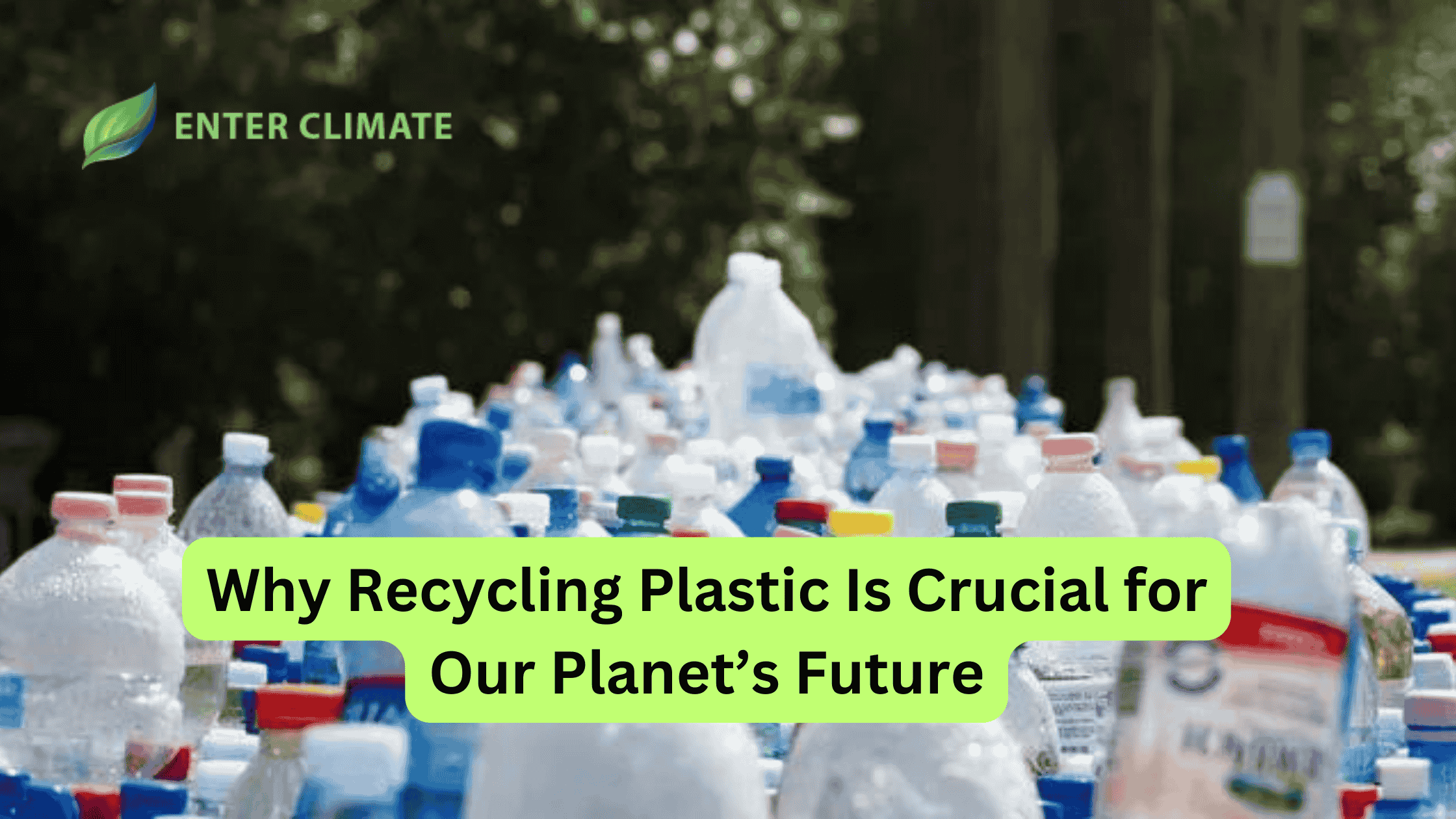 Why Recycling Plastic Is Crucial for Our Planet’s Future