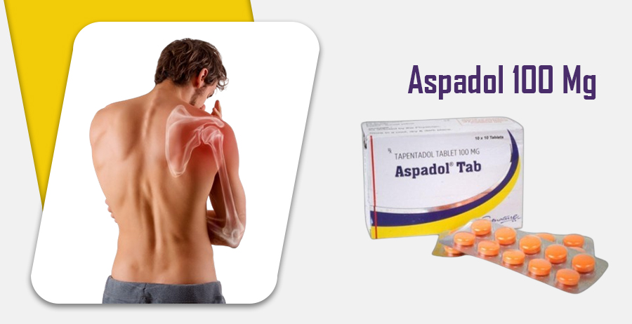 Aspadol 100mg pain relief medication for fast and effective pain management.