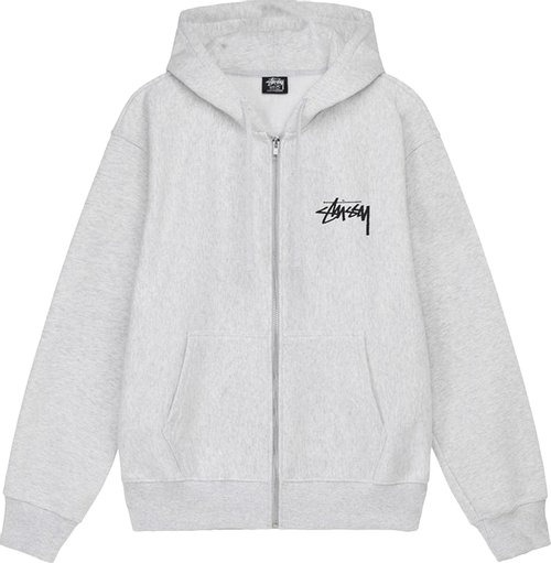 Grey Stussy Hoodie