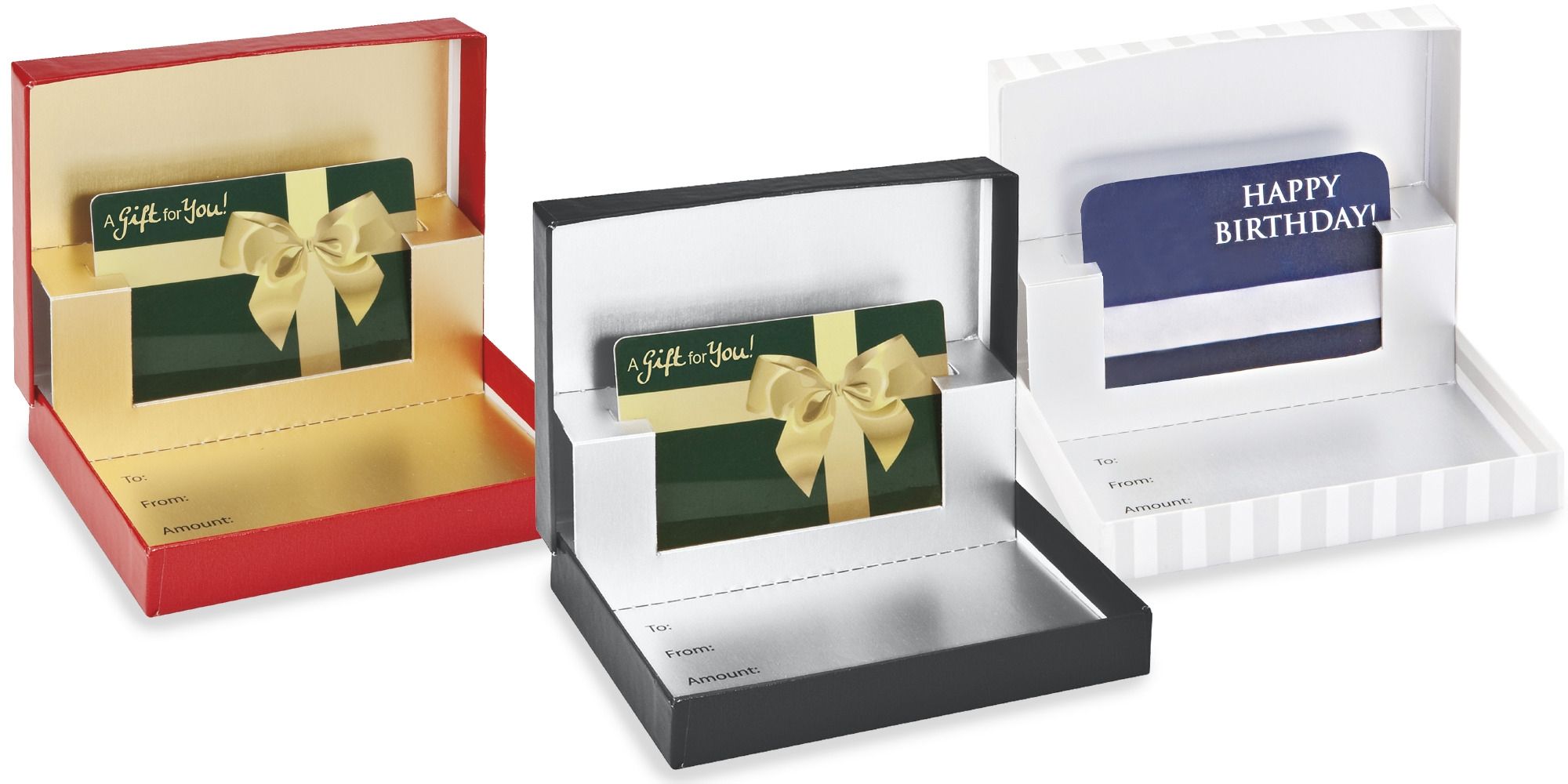 gift card boxes