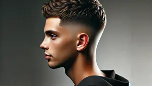 taper fade hair