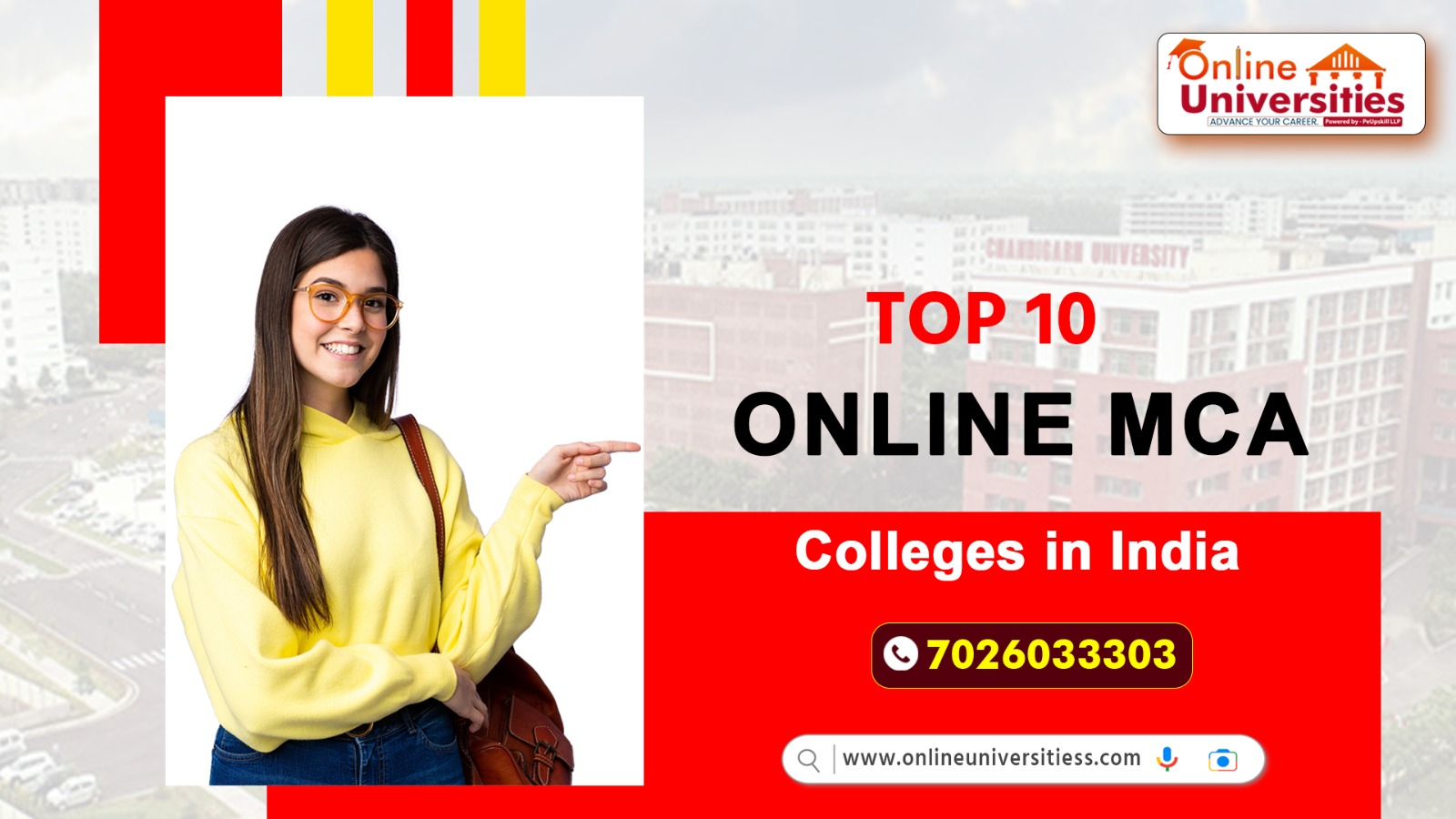 Top 10 Online MCA Colleges in India