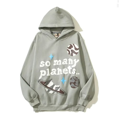 Broken Planet “So Many Planet” Hoodie- Gray