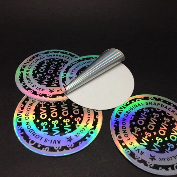 Custom Holographic Stickers: Shiny & Unique