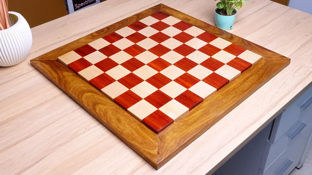 Padauk Chess Board