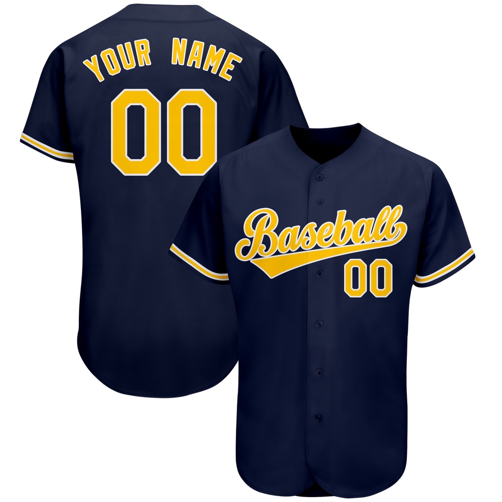 Personalized baseball jerseys