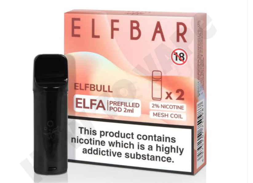 elfa bar prefilled pods