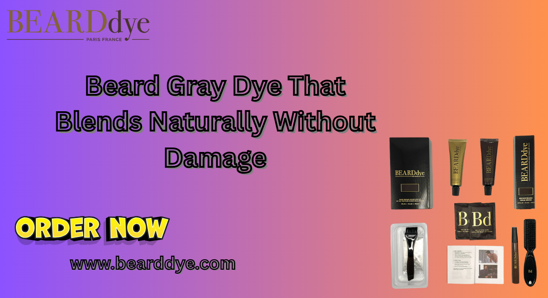beard gray dye