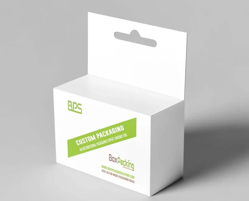 Transform Your Packaging with Custom Hanging Tab Boxes