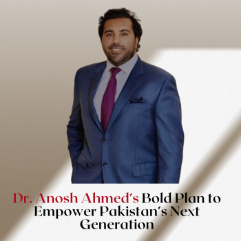 Dr. Anosh Ahmed