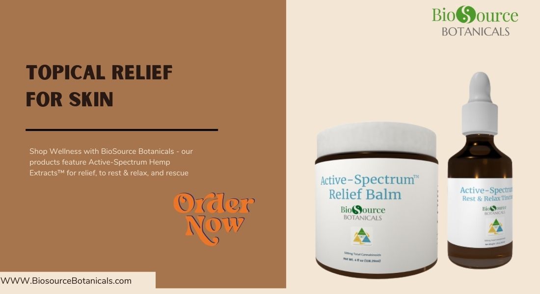 Topical relief for skin