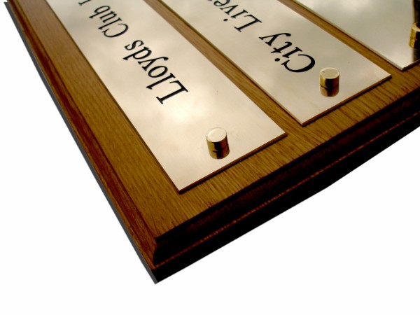 custom brass plaques