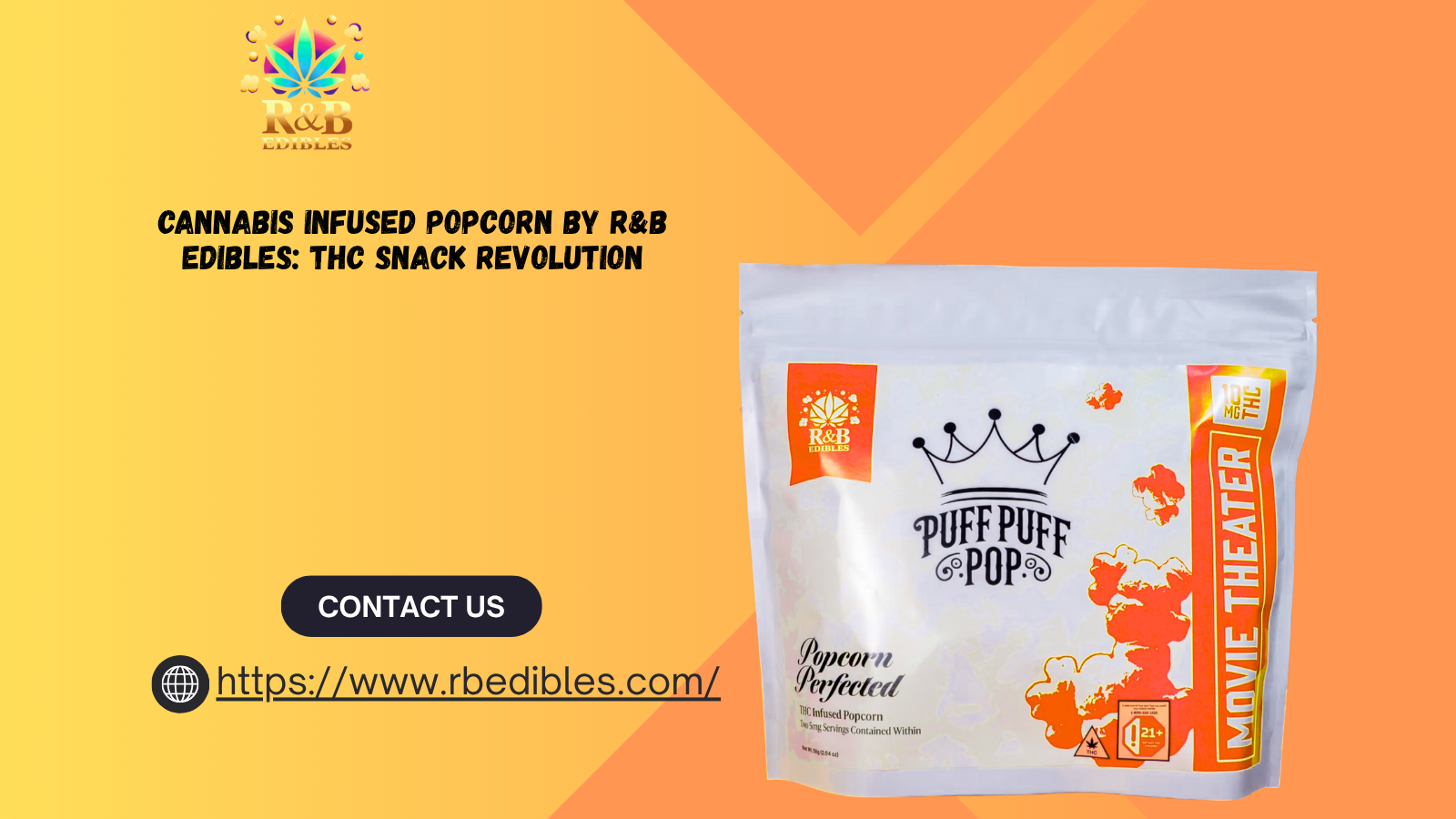 Cannabis Infused Popcorn