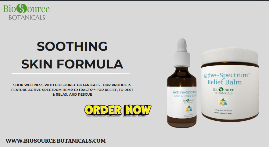 Soothing skin formula