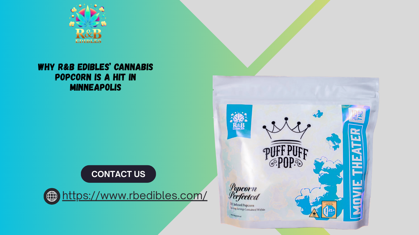 Cannabis Infused Popcorn