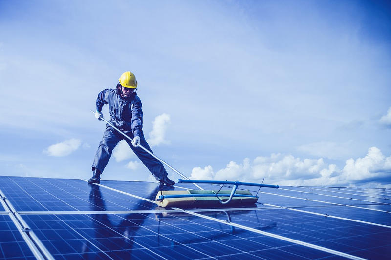 solar panel cleaning rancho cucamonga