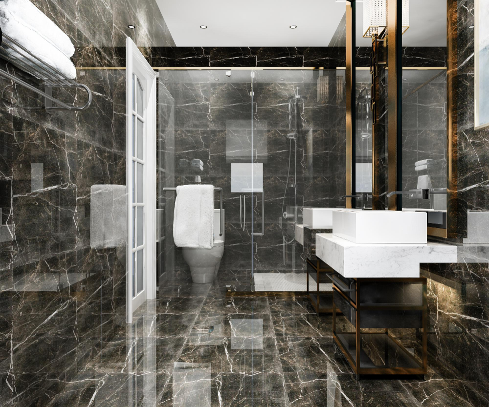 modern bathroom tiles