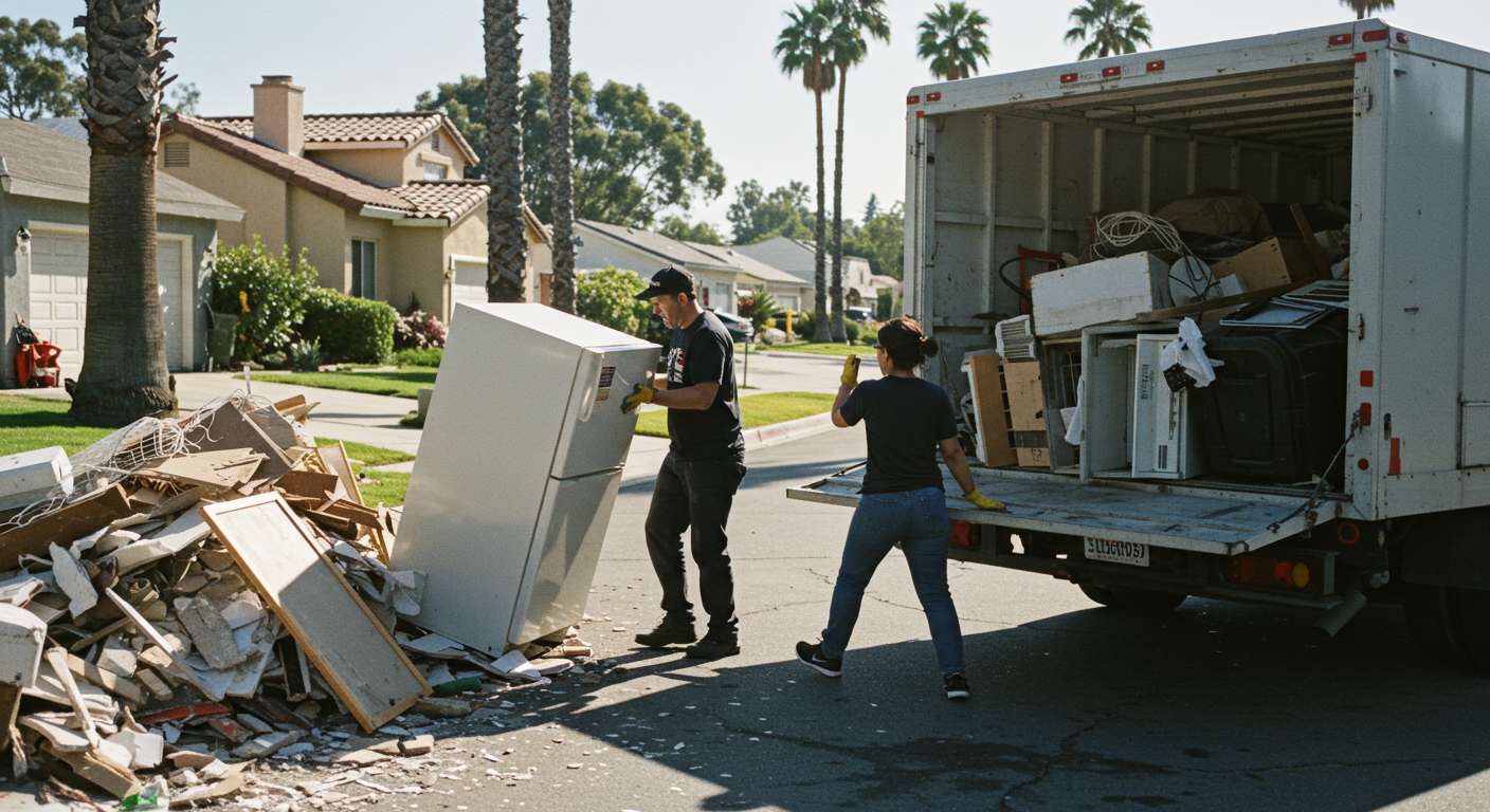 professional junk removal service company in Burbank