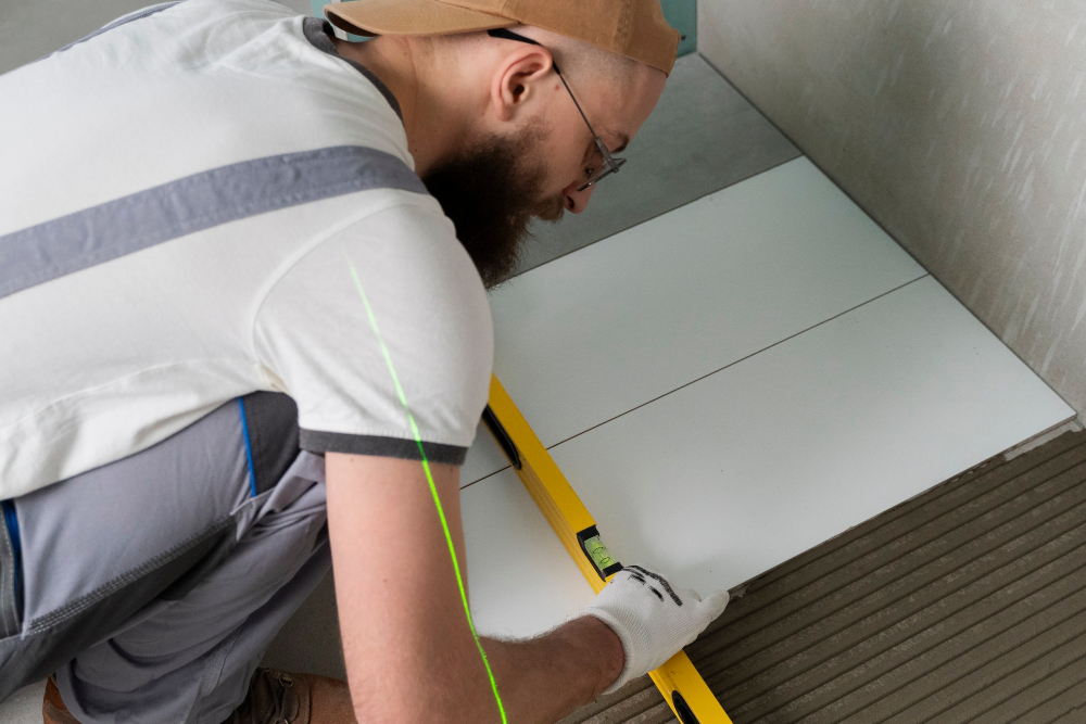 stone flooring installation