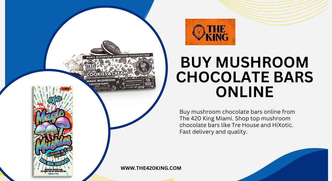 Buy Mushroom Chocolate Bars Online
