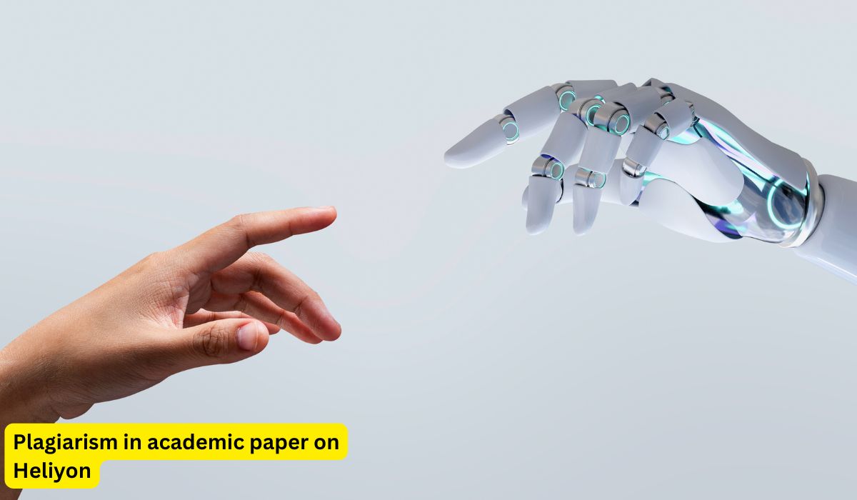 Plagiarism in academic paper on Heliyon