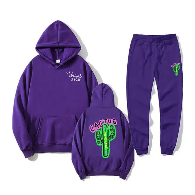 Cactus Jack Purple Tracksuit