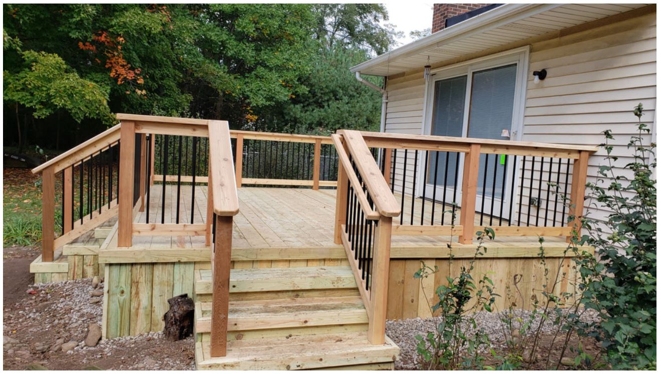 Deck railing repair services in Your area