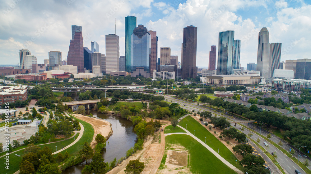 Houston aerial photography