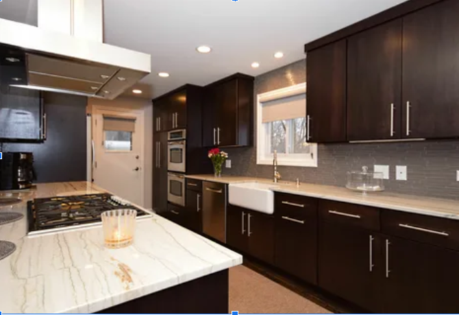 Flat Door Kitchen Cabinets