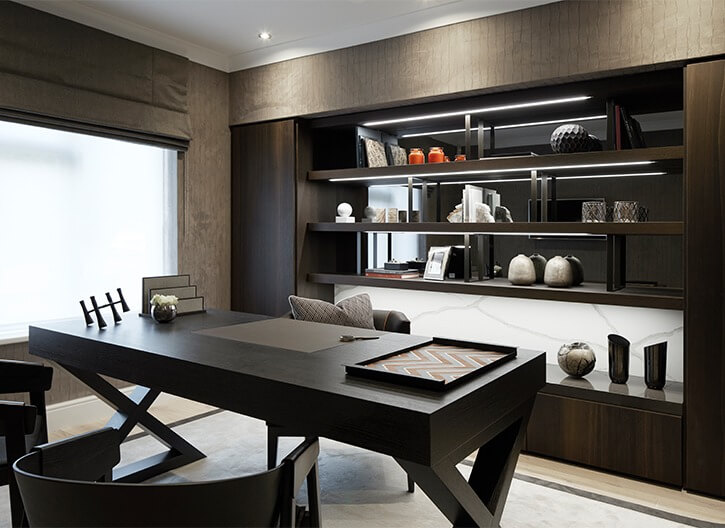 Creative Workspaces by Custom Home Office Dubai