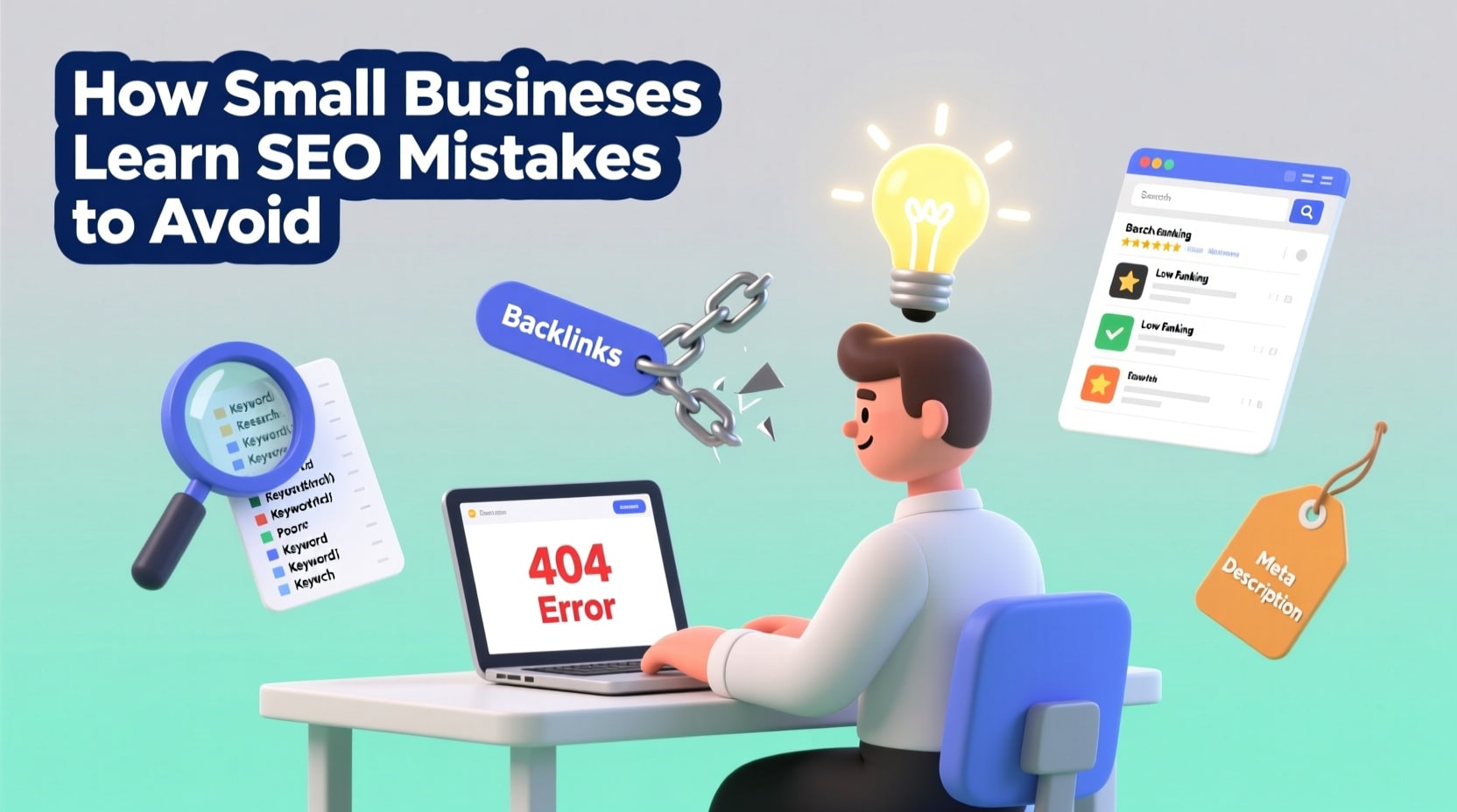 How Small Businesses Learn SEO Mistakes to Avoid