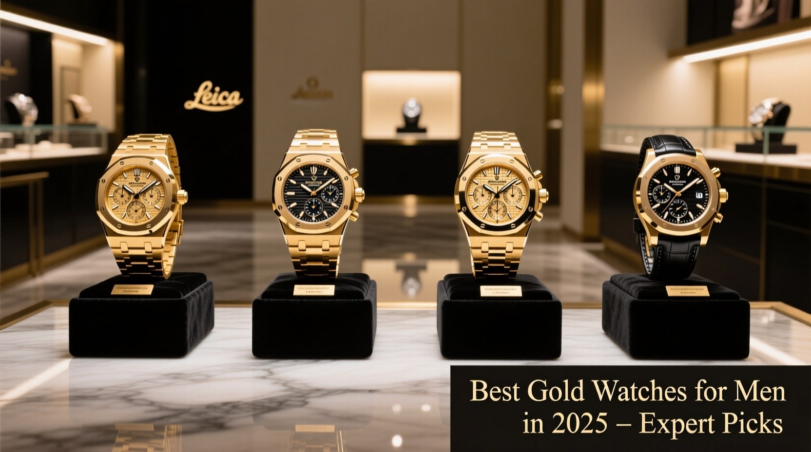What Brands Offer the Best Gold Watches for Men in 2025