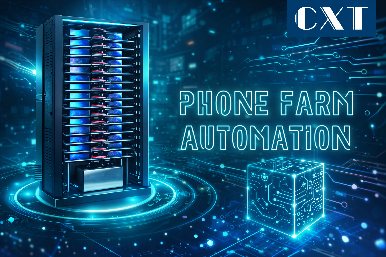 Phone Farm Automation