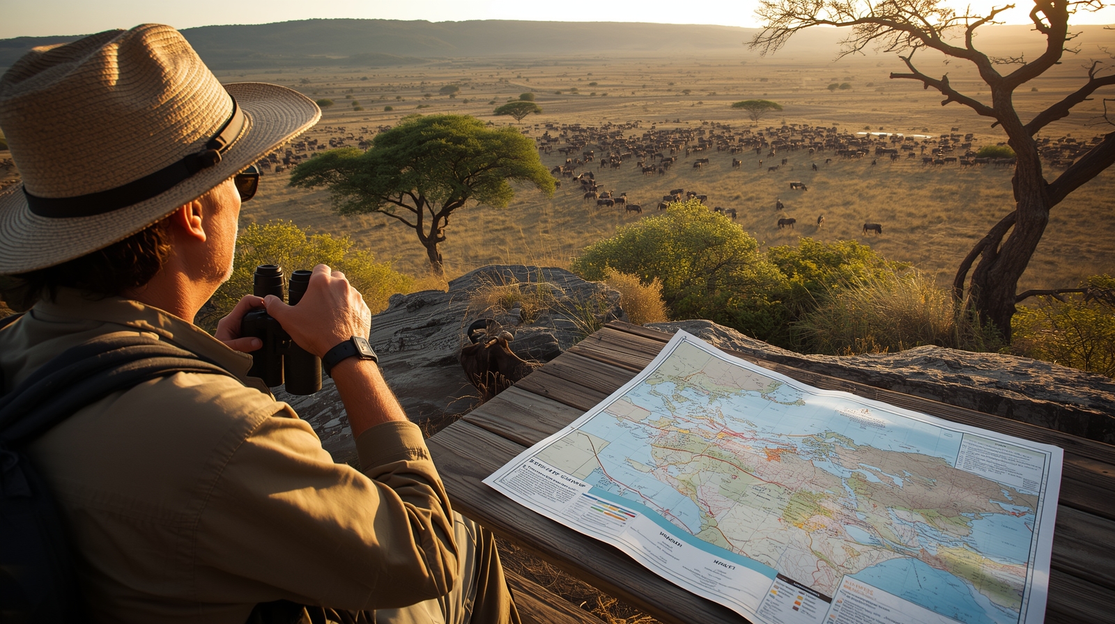 serengeti wildebeest migration safari