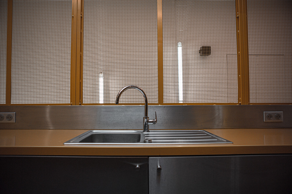 Stainless Steel Corner Sink