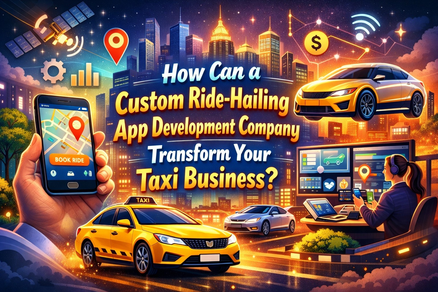 custom taxi app development company