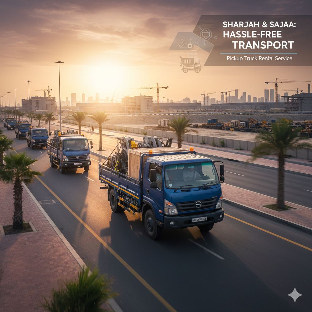 Affordable Pickup Truck Rentals in Sharjah: How to Save Money
