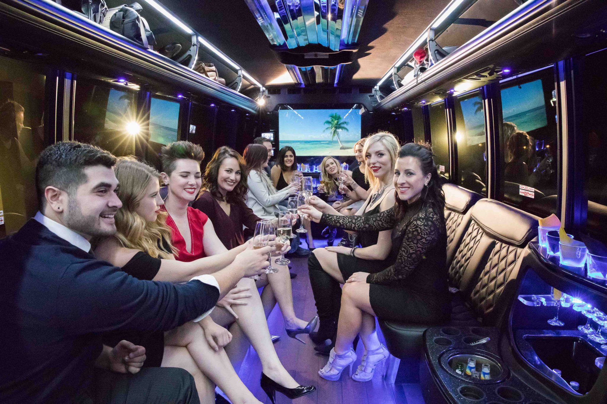 Nashville Celebrity Style Party Bus