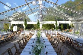 clear roof marquee hire