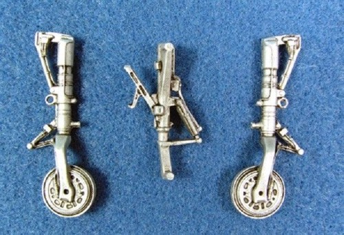 durable white metal landing gear models