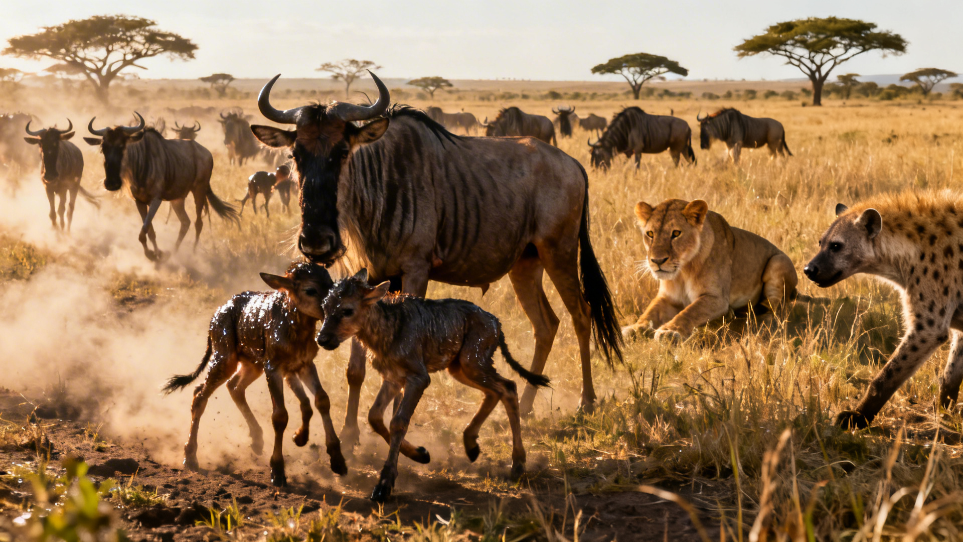serengeti calving season