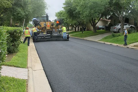 New Asphalt Installation