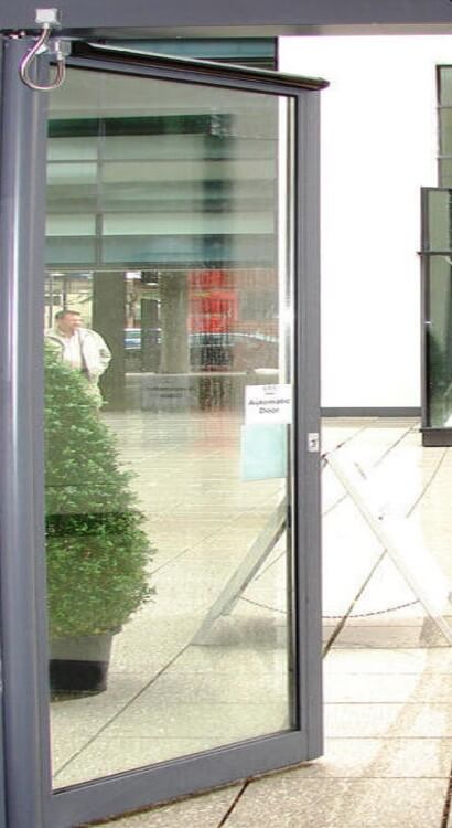 Automatic Frameless Glass Swing Doors Southampton