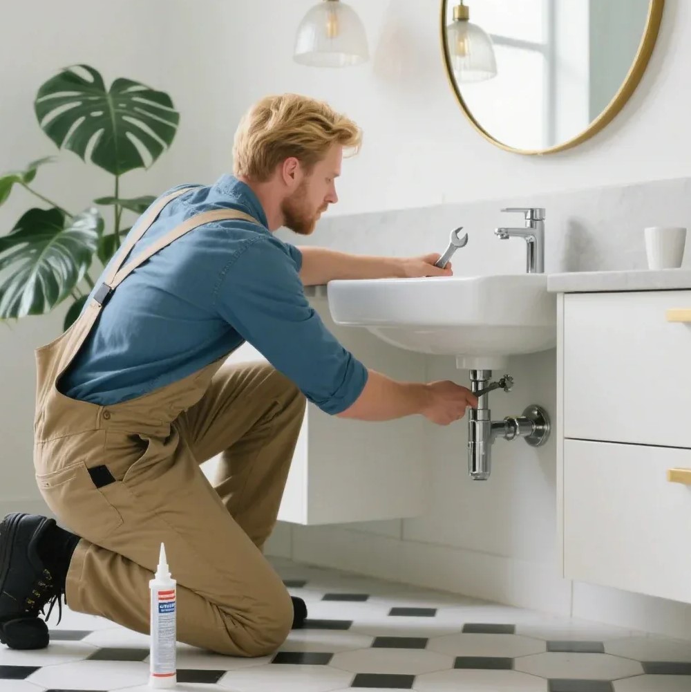 Bathroom Sink Installation