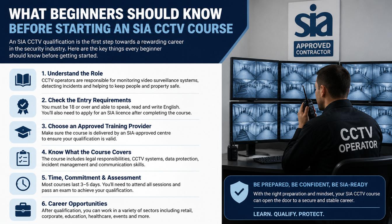 SIA CCTV Course