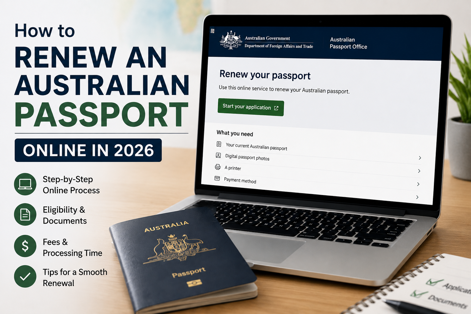 how to renew an australian passport