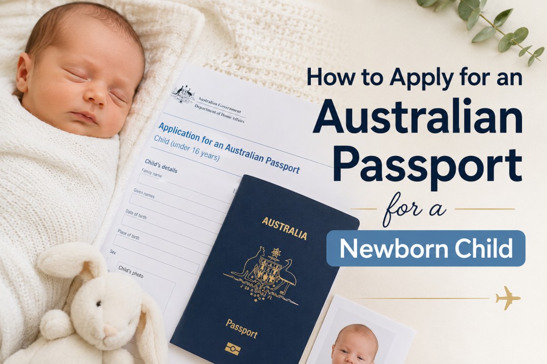 Australian Passport for a Newborn Child